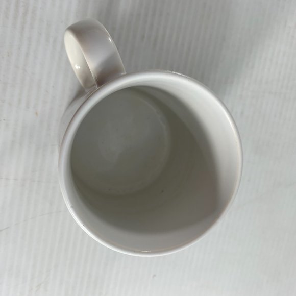 Tams Made in England Shakespears Globe Souvenir Mug 10 oz Coffee Tea White Brown - Picture 6 of 8